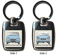 Ford Consul Capri 1961-62 Keyring 5